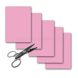 5 feuilles A4 130 g rose