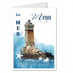 Menu phare maritime