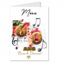 Menu noces diamant musique