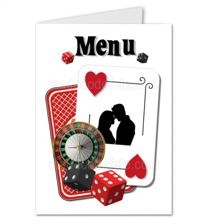 Menu mariage casino jeux