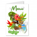 Menu martinique colibri