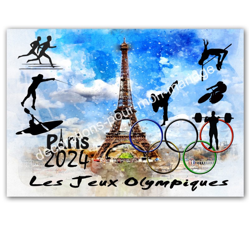 Set de table JO paris 2024