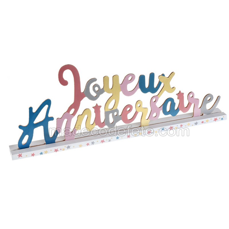 Lettres Joyeux Anniversaire